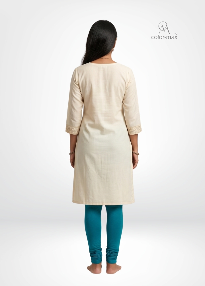 TEEL - Premium Cotton Lycra Chudi Leggings - Hover